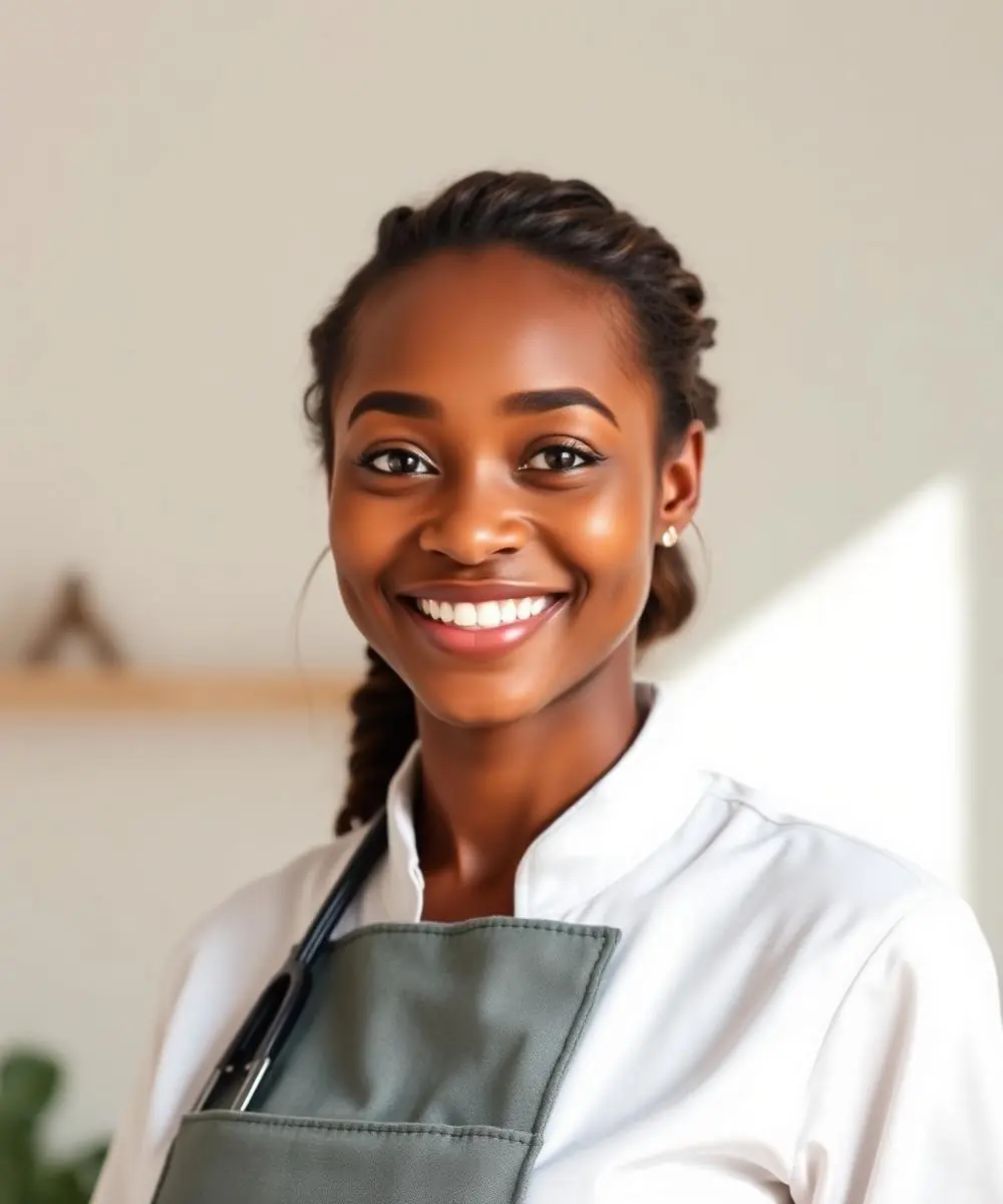 A smiling FleckUP professional