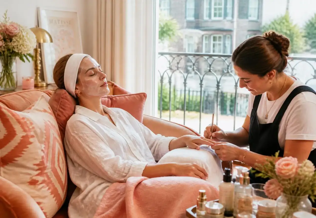 Beauty and wellness at home in London